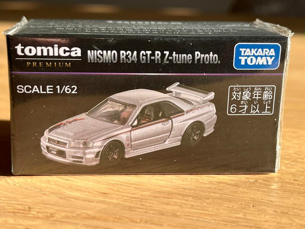 Nismo R34 GT-R Z-Tune Proto 1:62 Tomica premium, Ophalen of Verzenden, Nieuw, Auto