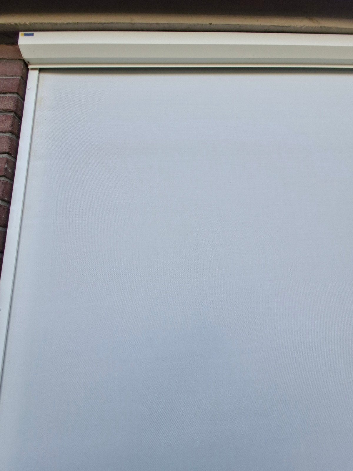 Elektrisch wit screendoek 114,5x178 cm - Warmtewerend, Ophalen, Gebruikt, Elektrisch, Minder dan 250 cm