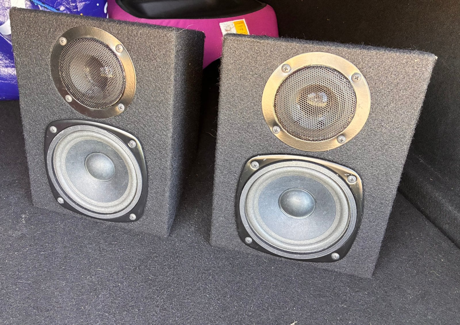 Fenton DJ Monitor Speakerset 100W, Overige merken, Studiomonitor, Gebruikt, Ophalen of Verzenden