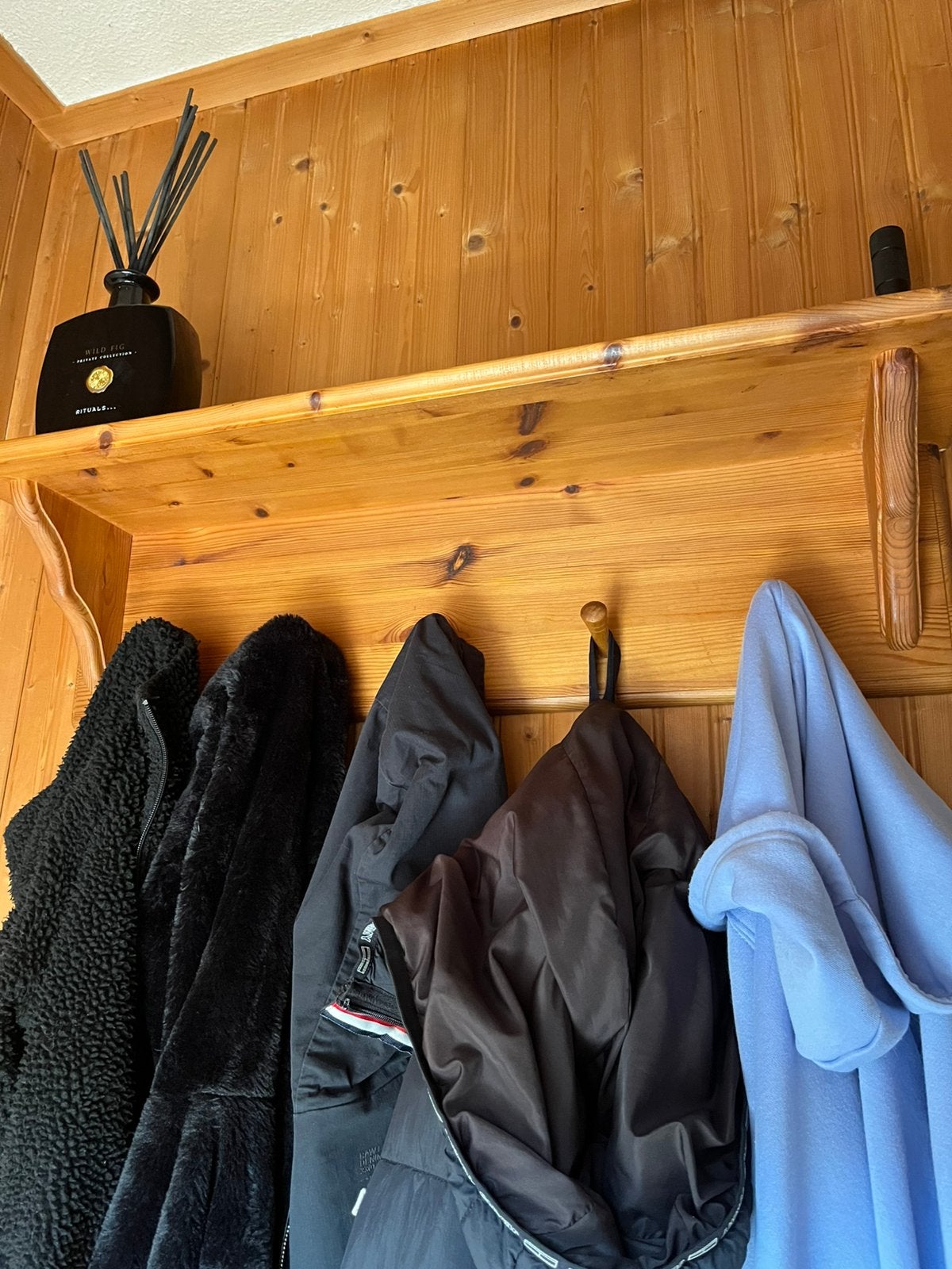 Leuke wand kapstok, Huis en Inrichting, Woonaccessoires | Kapstokken, Zo goed als nieuw, Minder dan 100 cm, Hout, Ophalen