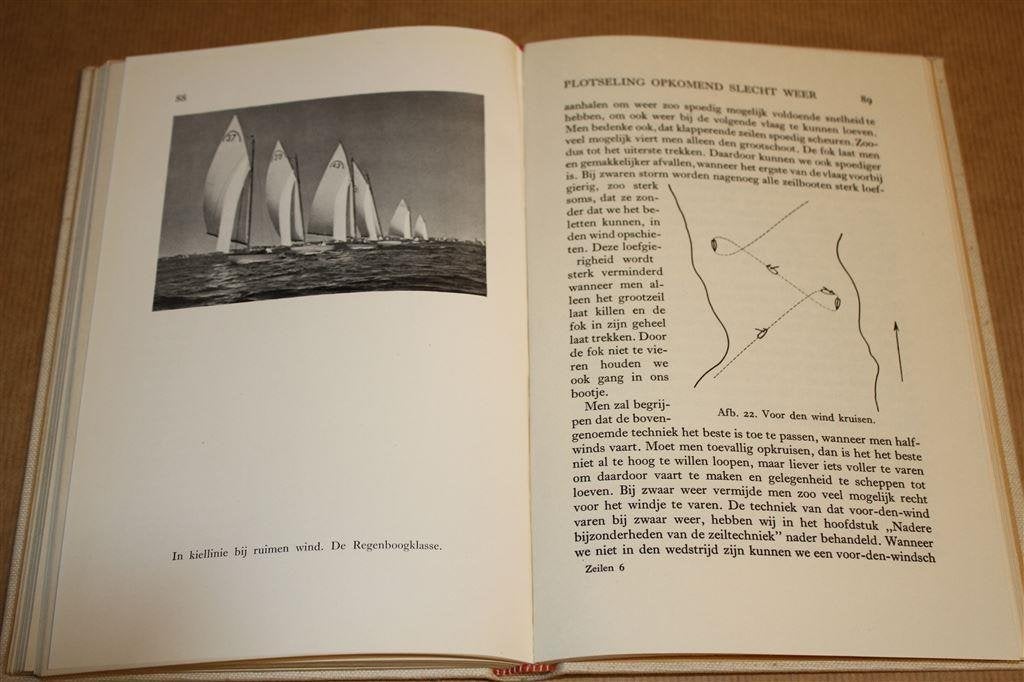 Zeilen en wedstrijdvaren met kleine zeilboten., Boeken, Ophalen of Verzenden, Gelezen, Watersport en Hengelsport