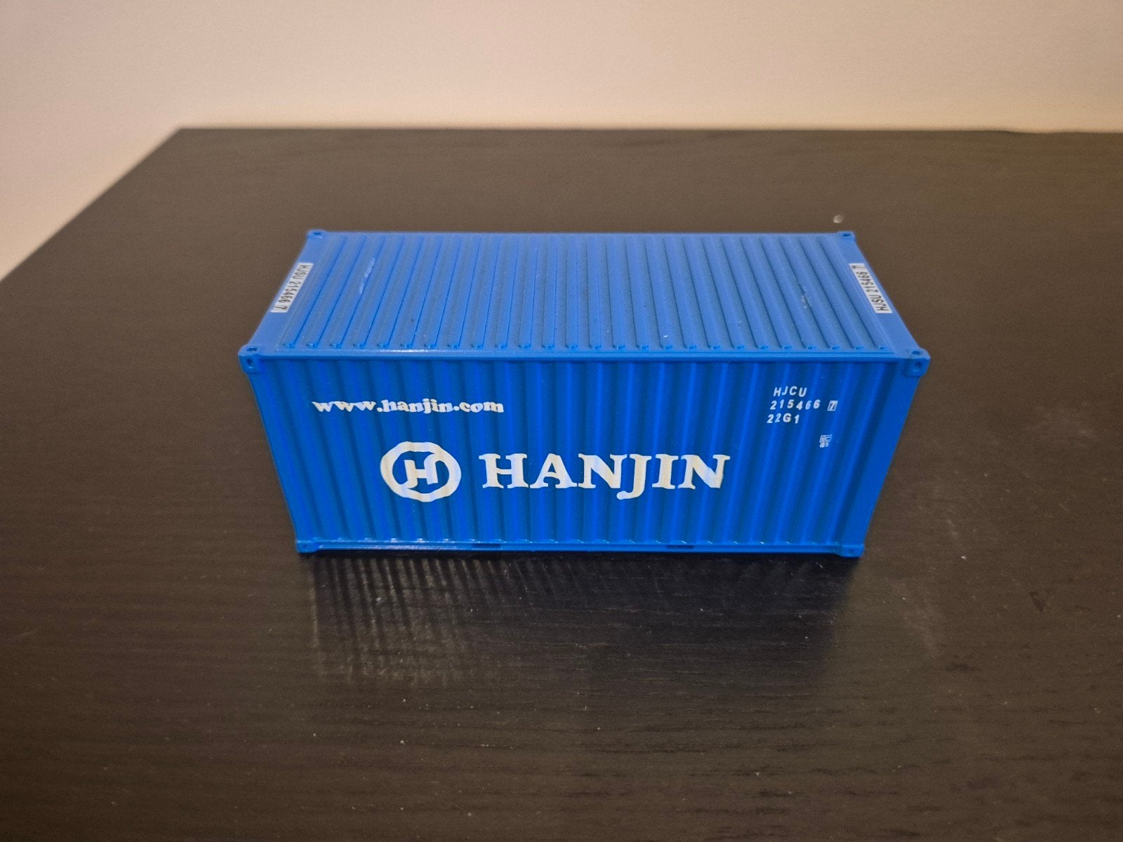 1:50 Hanjin 20ft container, Verzenden, Bus of Vrachtwagen, Wsi