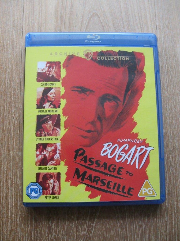 Blu-ray Passage to Marseille (UK uitgave) Humphrey Bogart, Ophalen of Verzenden, Zo goed als nieuw, Klassiekers