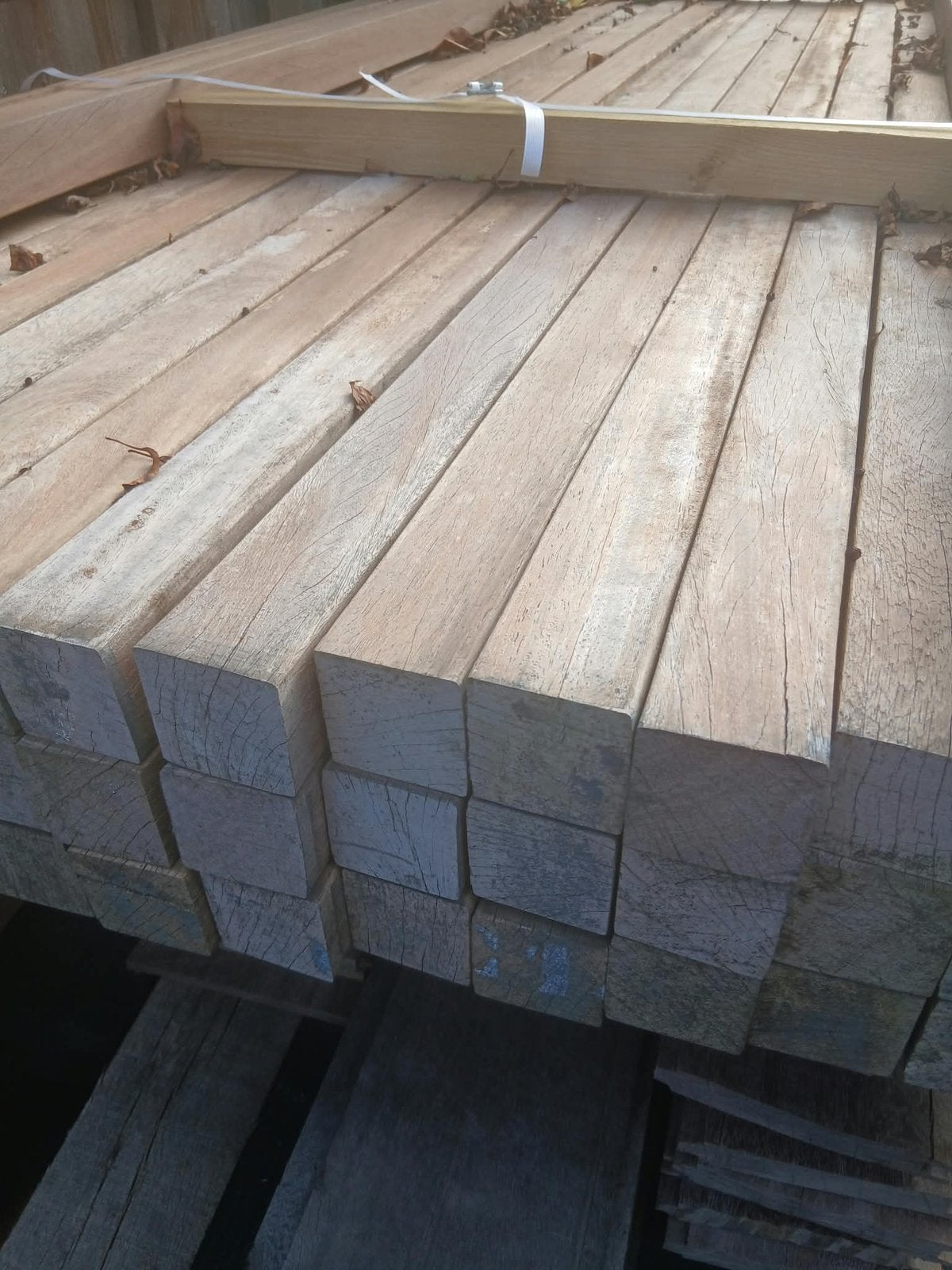 Hardhouten palen., Ophalen, Nieuw, 250 cm of meer, Palen