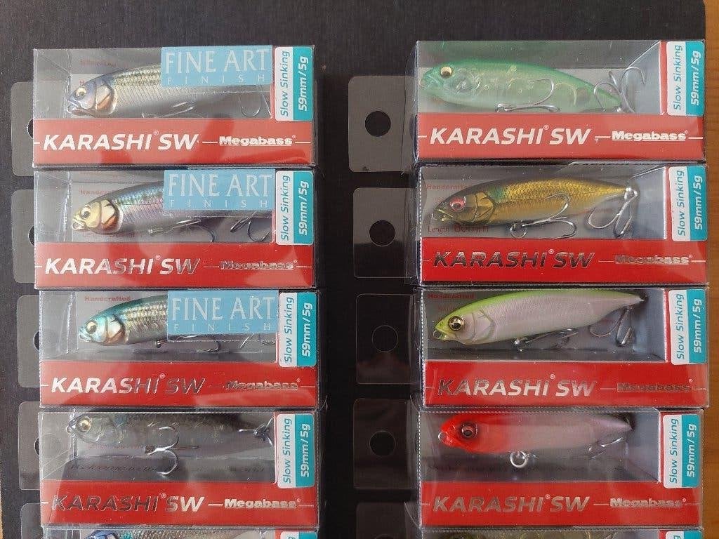 Megabass Karashi SWSS (Slow Sinking - 5g), Overige soorten