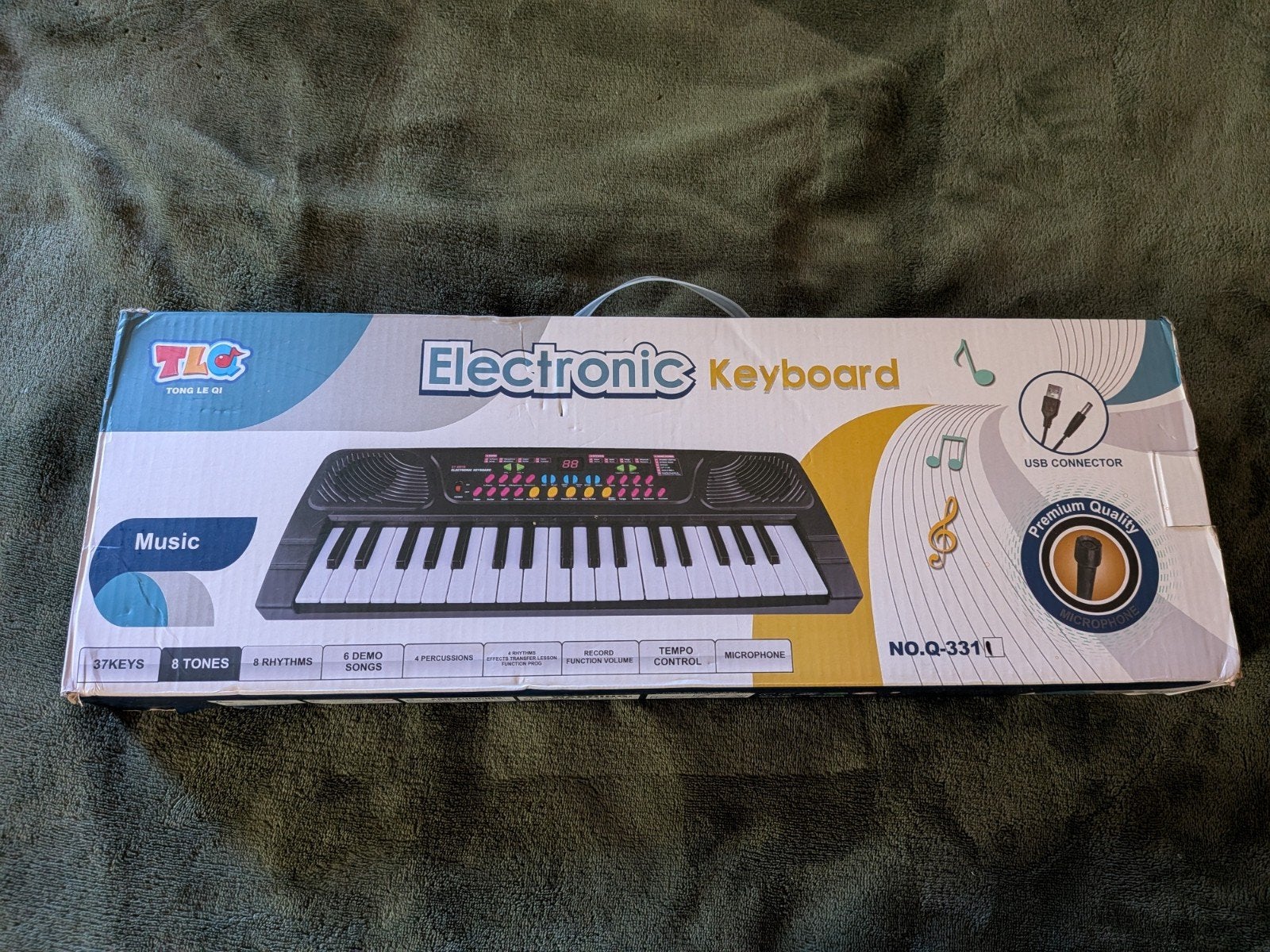 keyboard met microfoon, Kinderen en Baby's, Speelgoed | Overig, Ophalen of Verzenden, Zo goed als nieuw, Jongen of Meisje