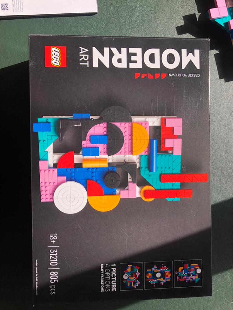 Lego Modern Art, Overige thema's, Lego, Ophalen of Verzenden, Zo goed als nieuw