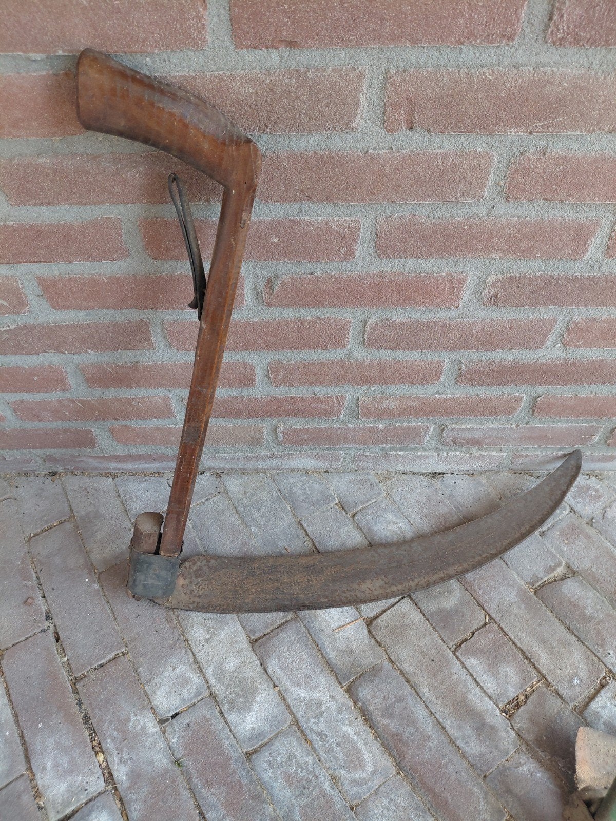 Kromme zeis, pikhaak en een zicht., Antiek en Kunst, Antiek | Gereedschap en Instrumenten, Ophalen