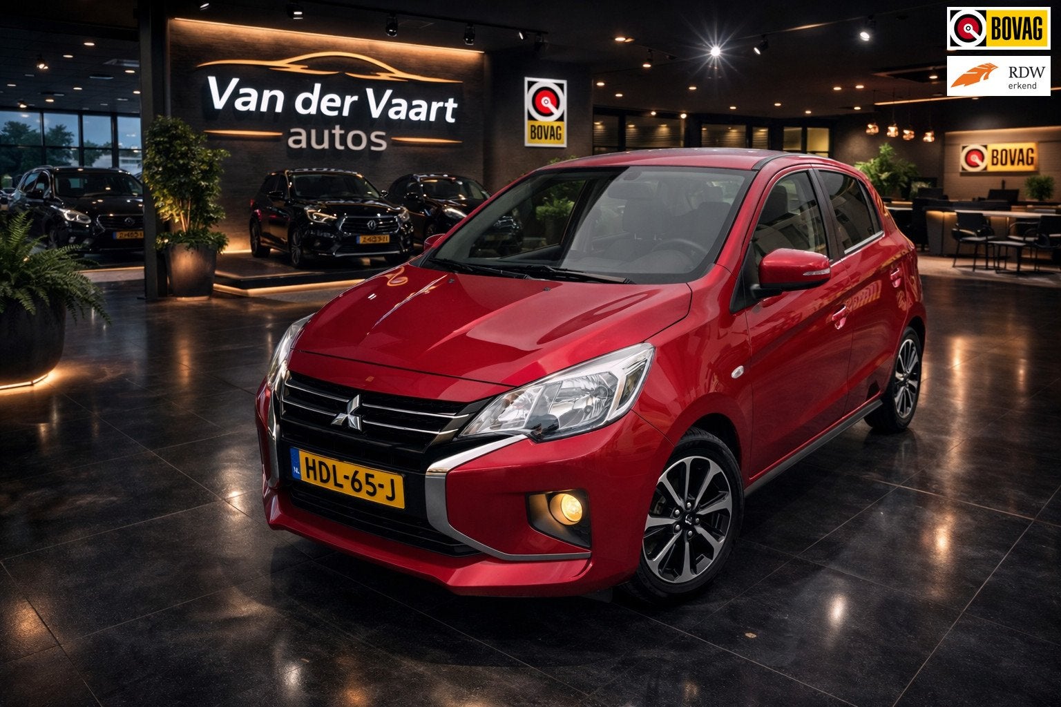 Mitsubishi Space Star 1.2 Instyle AUTOMAAT LMV NAVI, Auto's, Mitsubishi, Dealer onderhouden, Gebruikt, 3 cilinders, Geïmporteerd