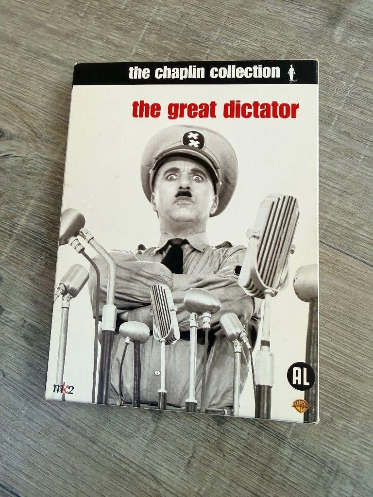 DVD Charlie Chaplin in The Great Dictator, Cd's en Dvd's, Gebruikt, Ophalen of Verzenden, Komedie, Alle leeftijden