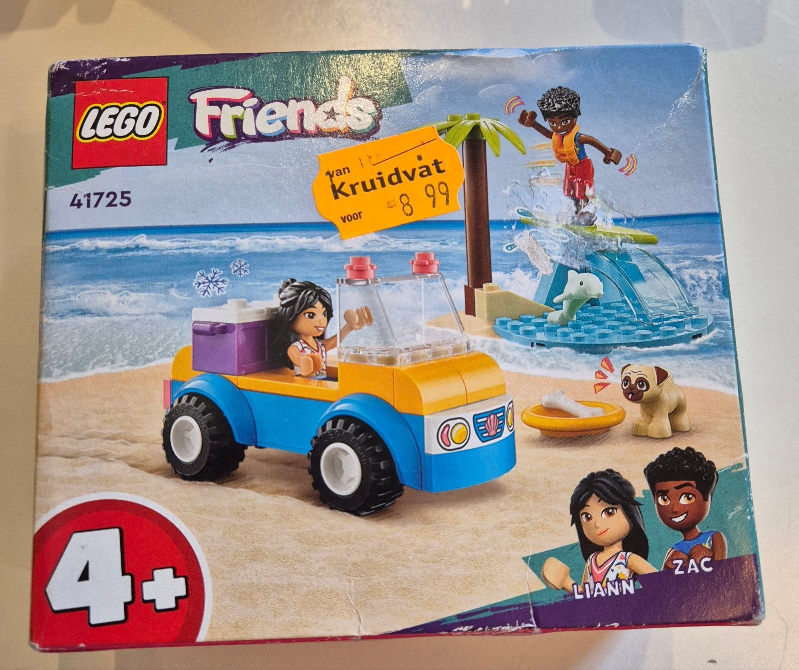 Nieuwe LEGO Friends 41725 Strandbuggy set, Ophalen of Verzenden, Nieuw, Overige merken