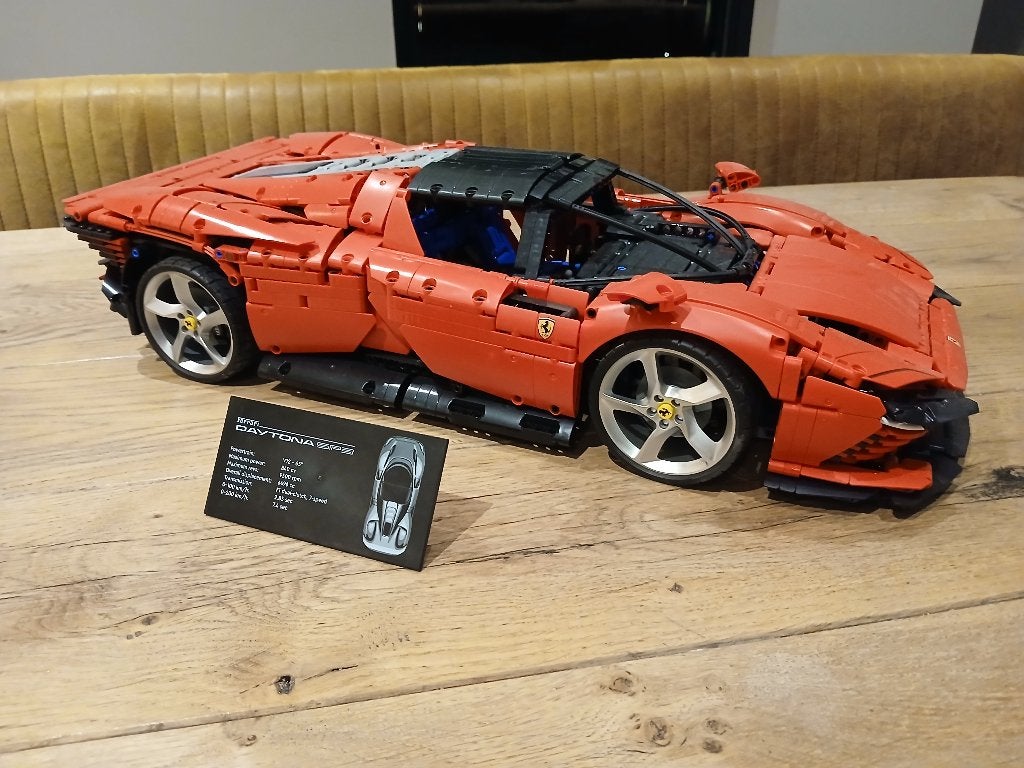 lego 42143 Ferrari Daytona SP3, Inclusief instructies, Lego, Ophalen of Verzenden, Zo goed als nieuw