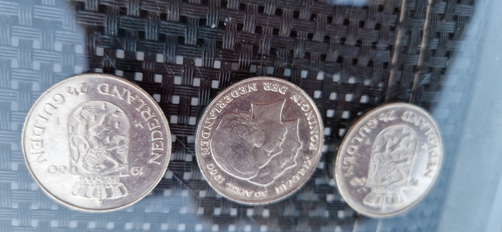 3 rijksdaalders uit 1980, Postzegels en Munten, Ophalen of Verzenden, Overige landen