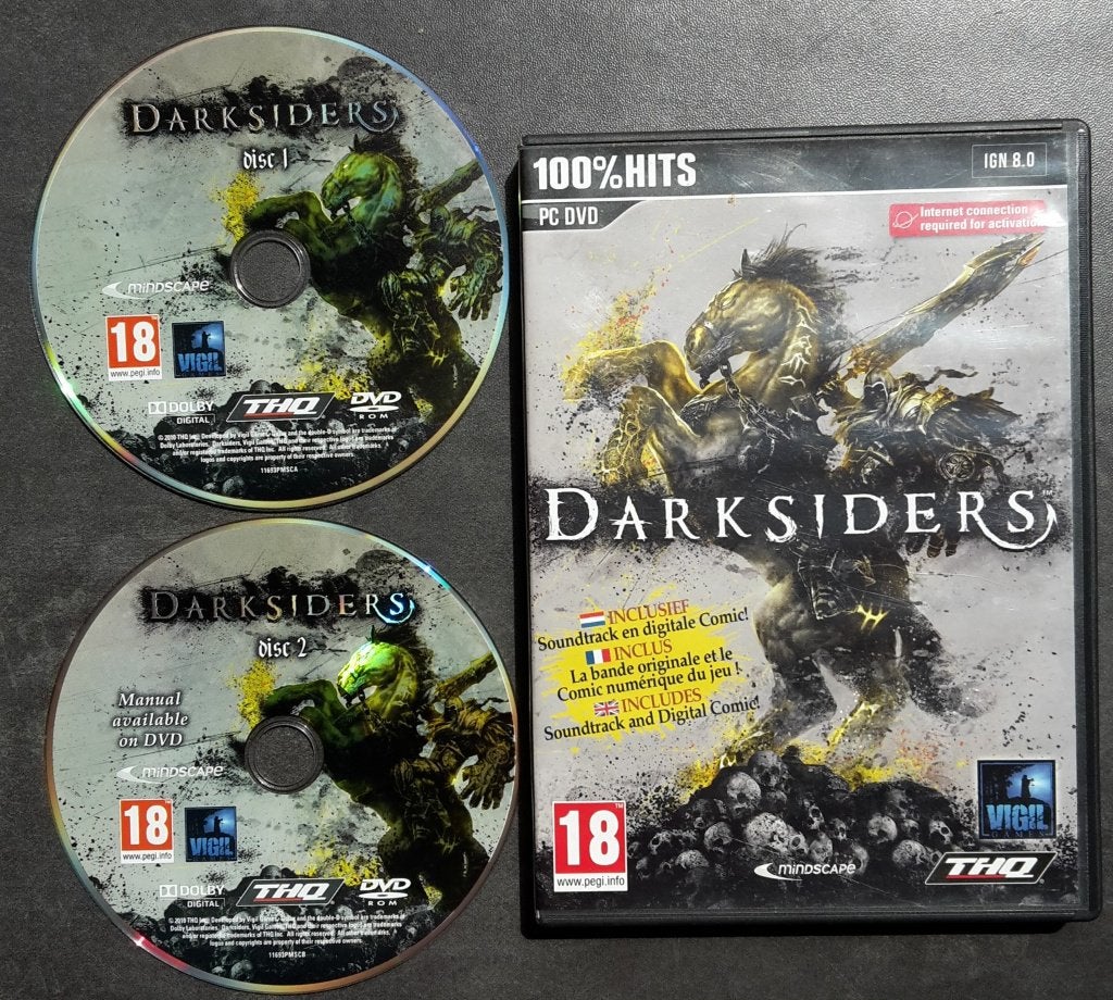 PC Game - Darksiders, Avontuur en Actie, 1 speler, Ophalen of Verzenden, Zo goed als nieuw