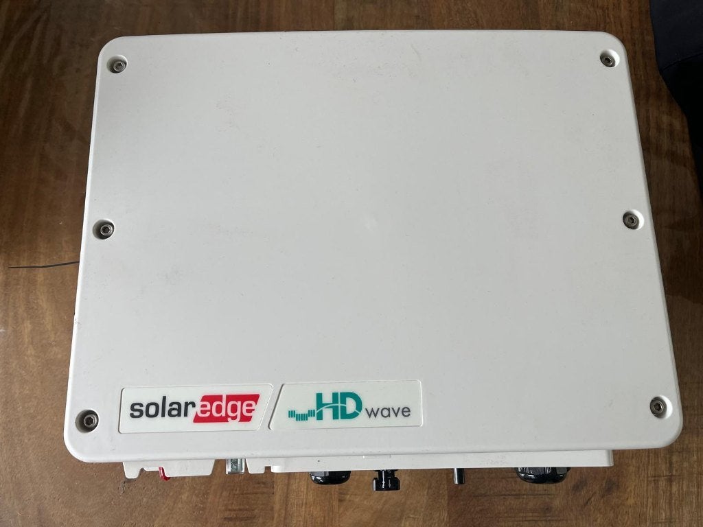 SolarEdge HD Wave SE2200H Omvormer + 6x S500B Optimizers, Ophalen, Zo goed als nieuw, Overige typen