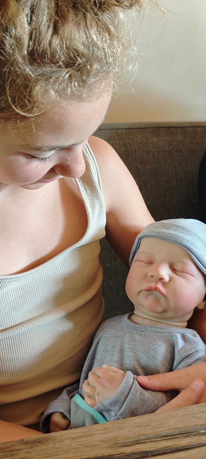 Een speelgoed baby  real look baby pop, Ophalen of Verzenden, Zo goed als nieuw, Babypop