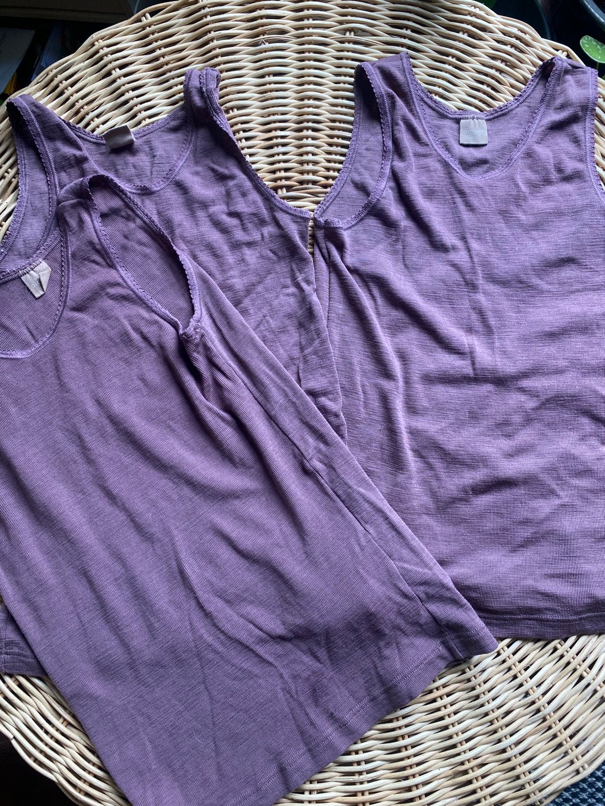 Drie wollen hemden Dilling mt 146/152, Verzenden, Gebruikt, Meisje, Nacht- of Onderkleding