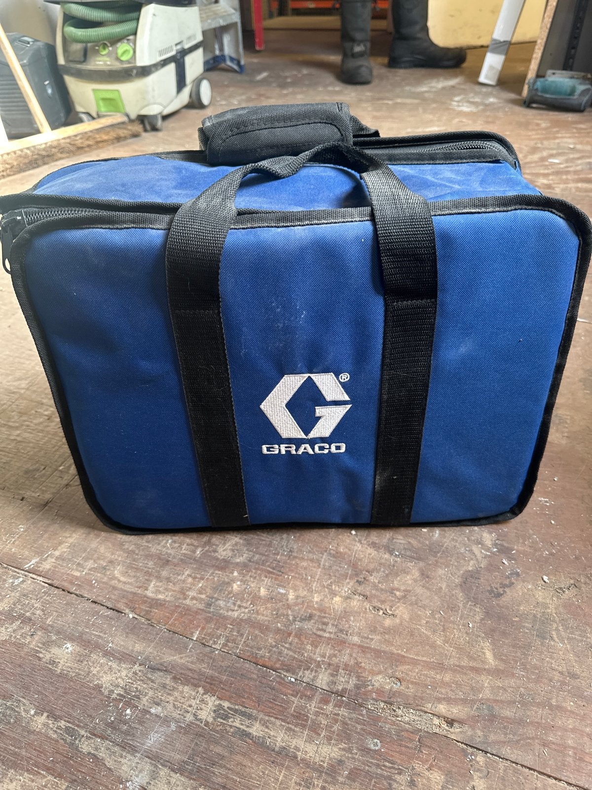 Graco Ultra Max Verfspuit met accessoires en koffer, Ophalen of Verzenden, Gebruikt, Verfspuit of Verfpomp