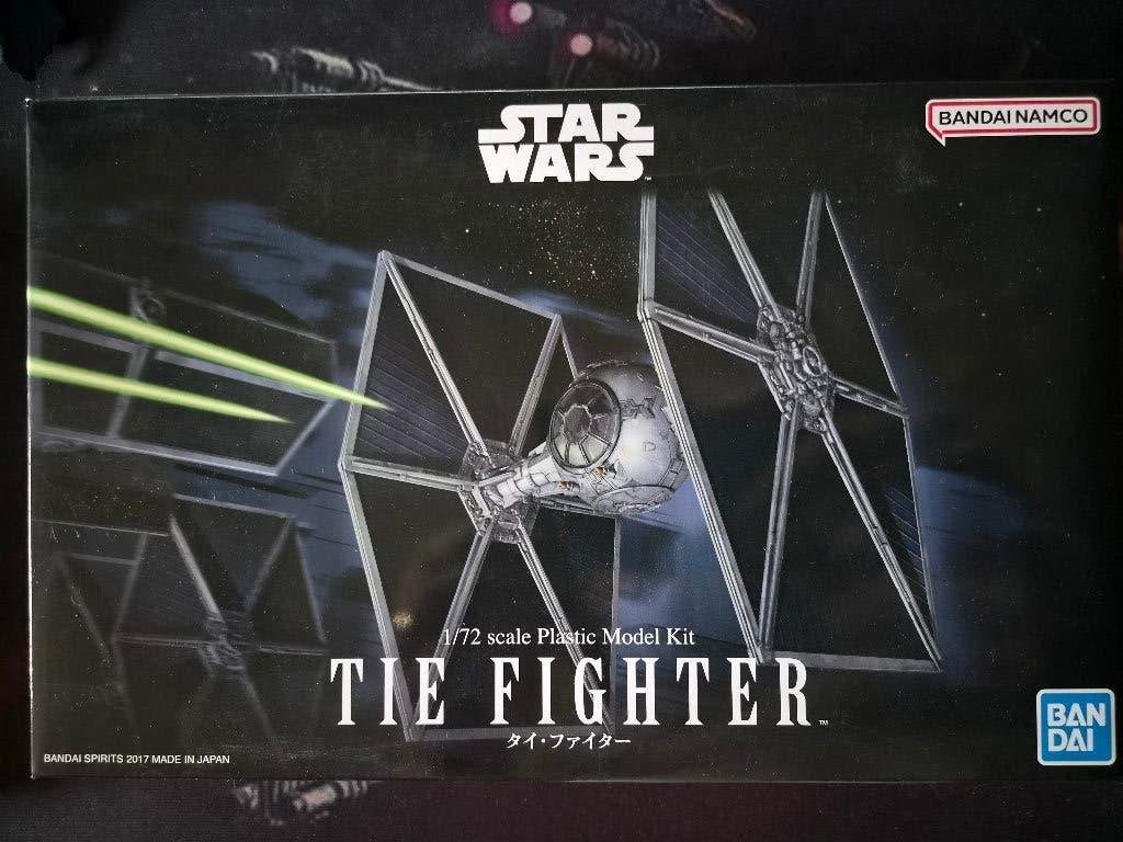 Bandai Star Wars TIE Fighter schaal 1/72, Ophalen of Verzenden, Nieuw, 1:50 tot 1:144