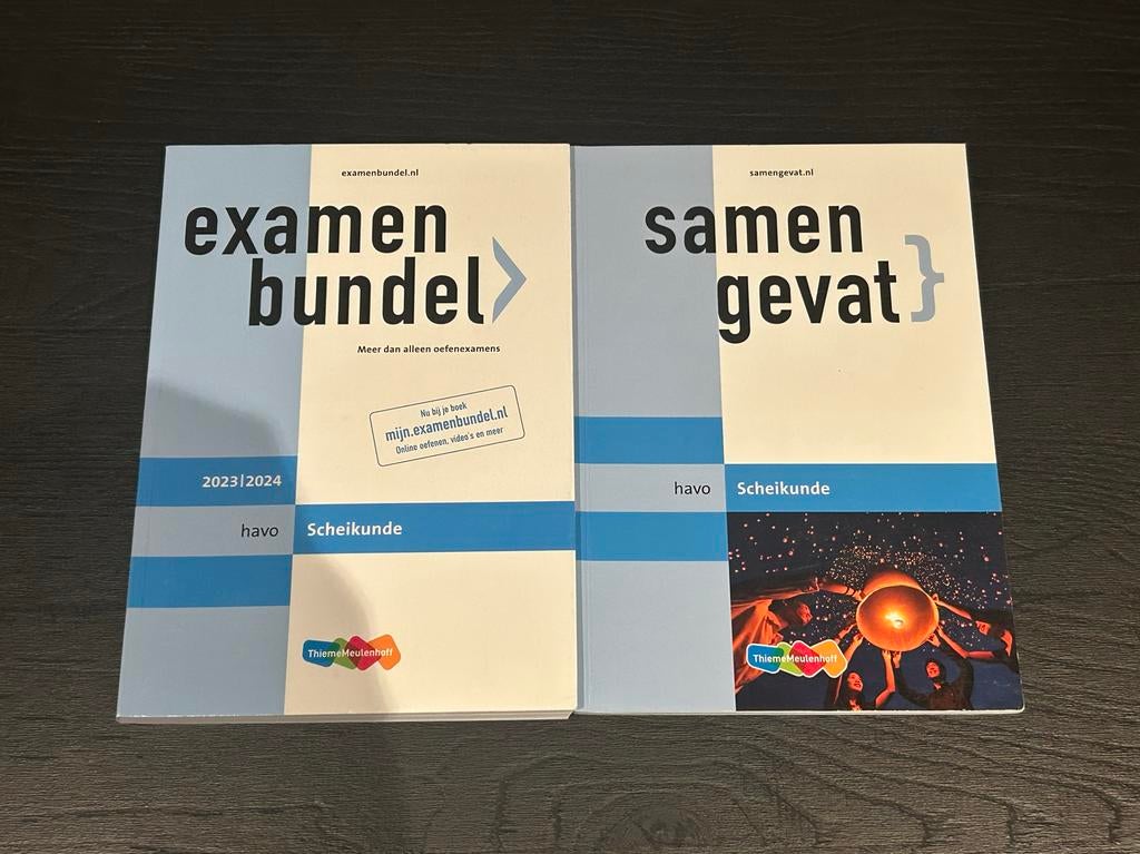 Scheikunde Examenbundel & Samengevat HAVO, Boeken, Schoolboeken, Ophalen of Verzenden, Zo goed als nieuw, HAVO, Scheikunde