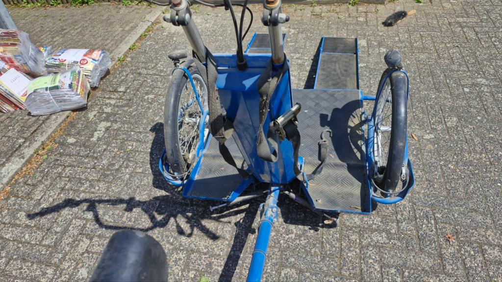 Rolstoelfiets - Comfortabel en veilig op pad, Fietsen en Brommers, Fietsen | Driewielfietsen, Ophalen, Gebruikt, Trommelrem, Onbekend