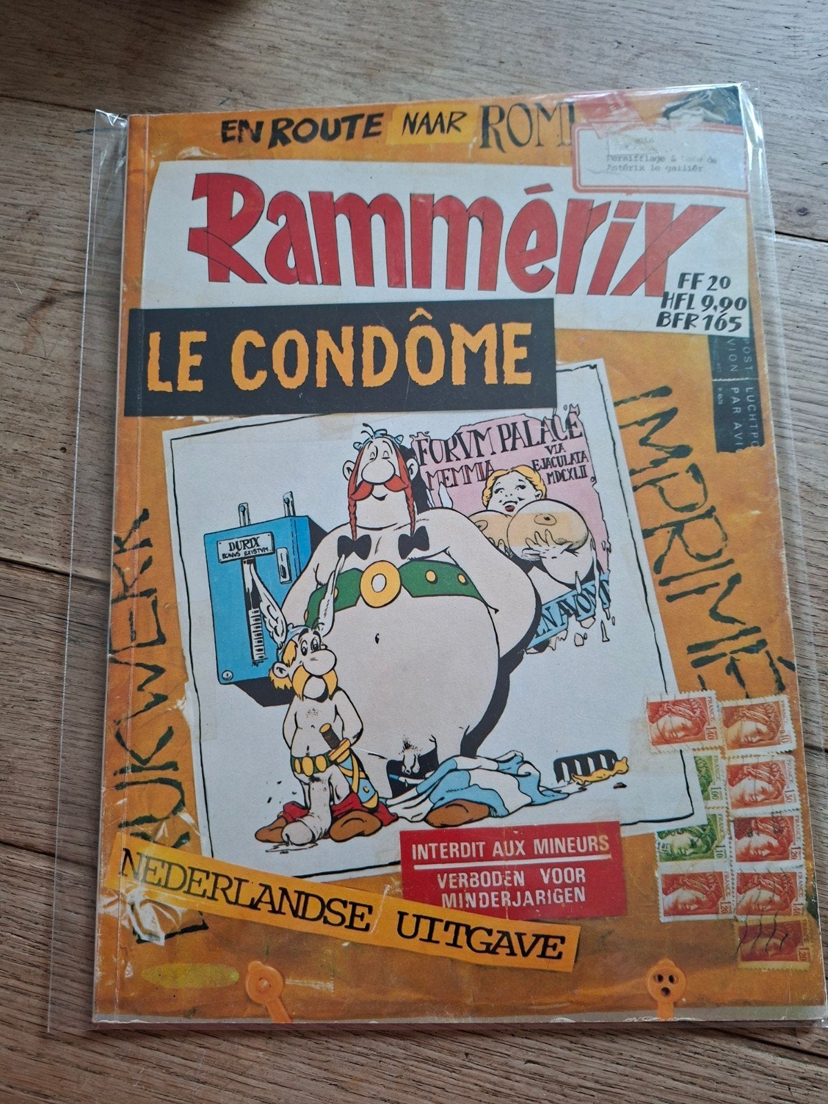 Rammerix " le condome " ( Parodie Asterix), Boeken, Stripboeken, Eén stripboek, Ophalen of Verzenden, Gelezen