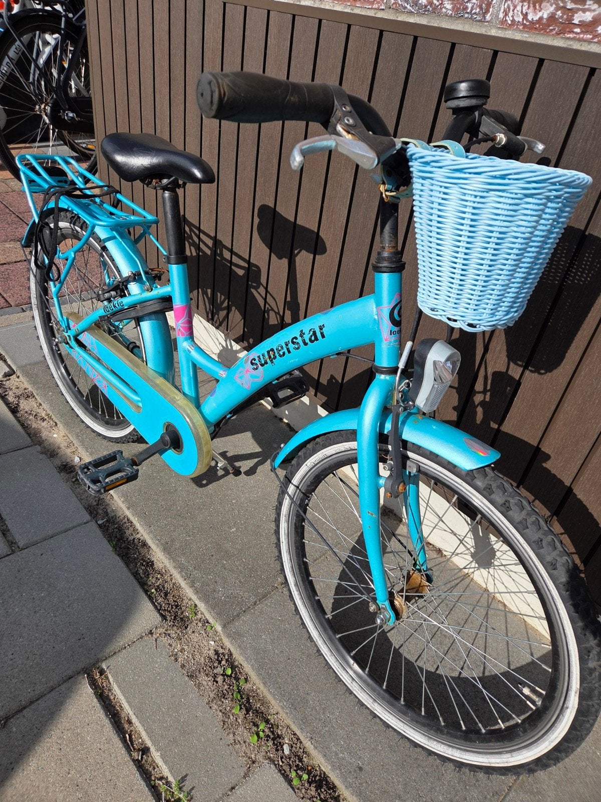Loekie Superstar kinderfiets 22 inch, Ophalen, Gebruikt, Loekie