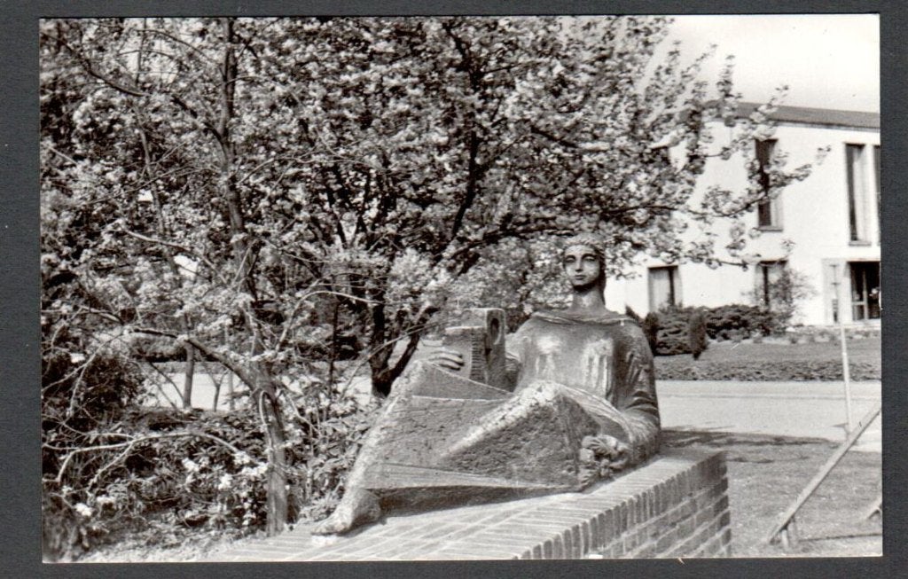 Oude ansicht - Schaesberg - de Stenen Maagd - LB., Verzamelen, Ophalen of Verzenden, 1940 tot 1960, Ongelopen, Limburg