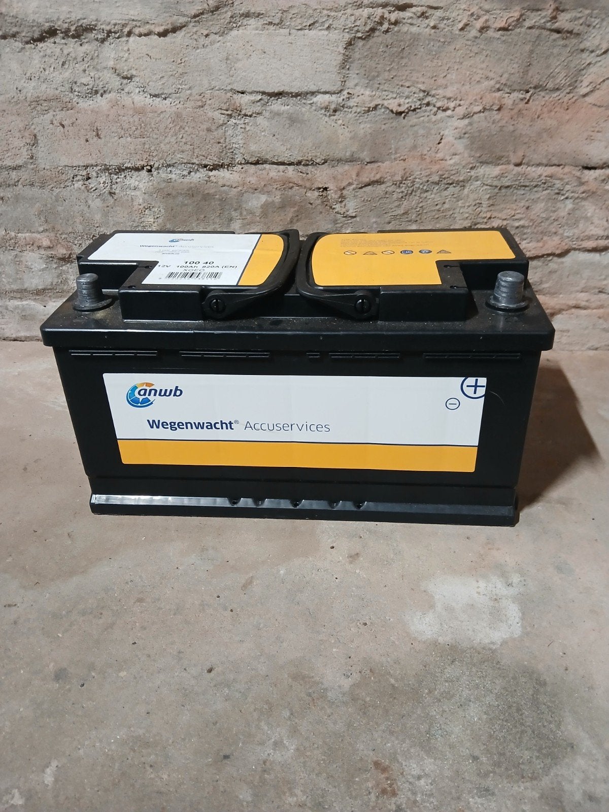 anwb accu 12v 100ah groot formaat, Auto-onderdelen