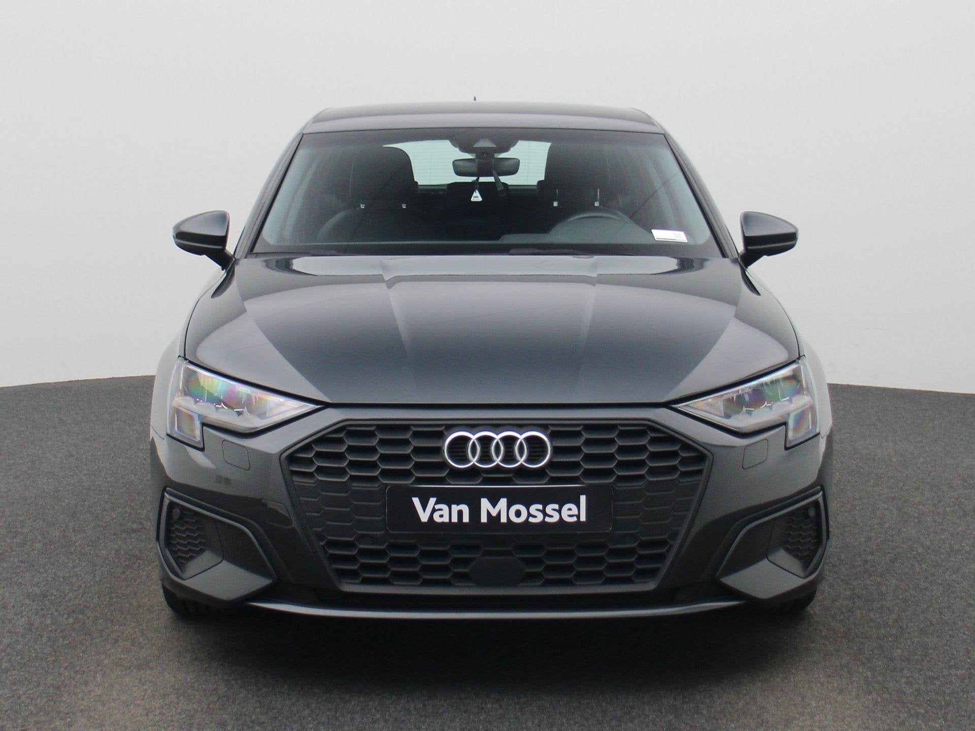 Audi A3 Sportback 2.0 35 TDi 110kW S tronic AUTOMAAT | LEDER, Auto's, 12 maanden, Gebruikt, Zwart, 4 cilinders