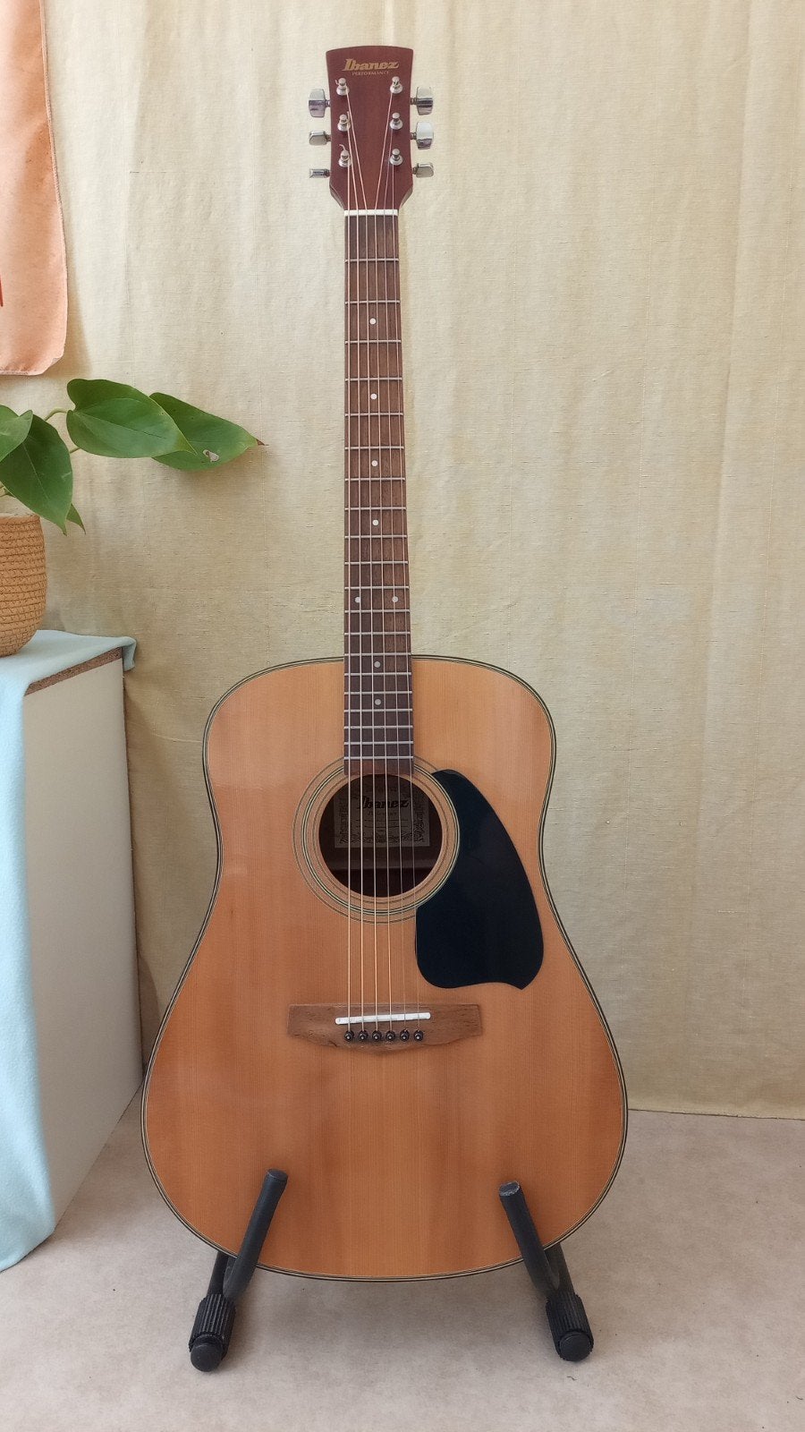 Ibanez PF10 akoestische western gitaar, goed onderhouden, Muziek en Instrumenten, Ophalen, Gebruikt, Western- of Steelstringgitaar