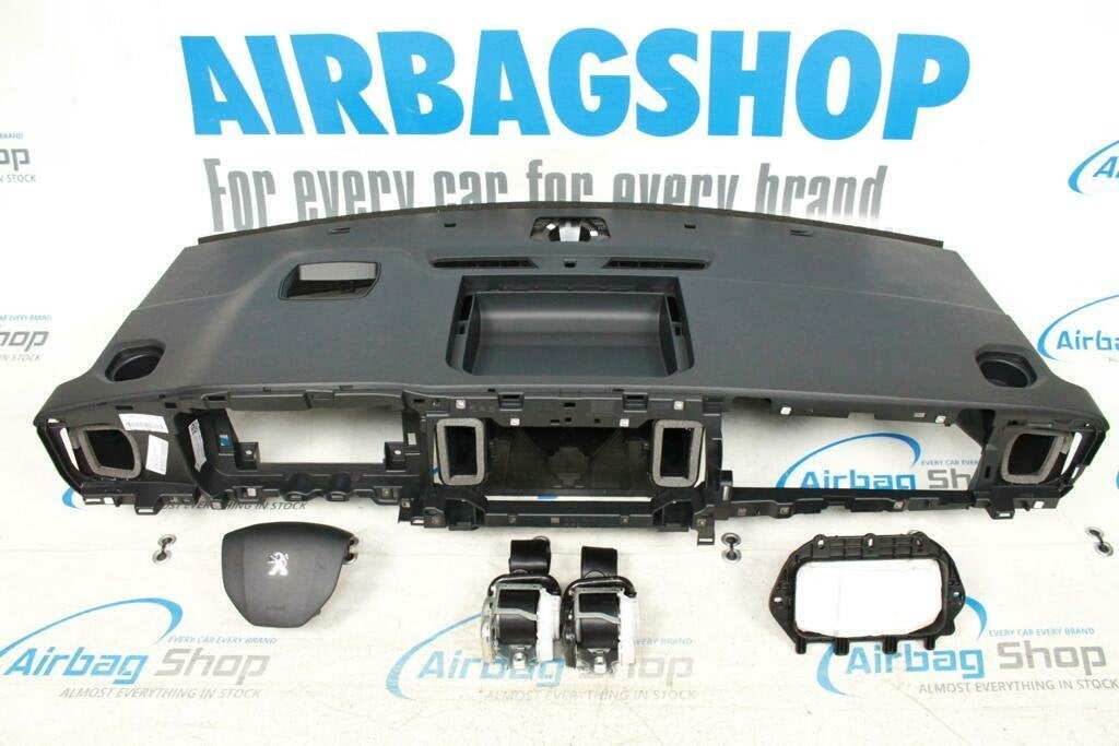 Airbag set Dashboard zwart HUD Peugeot Traveller 2016-heden, Gebruikt, Ophalen of Verzenden