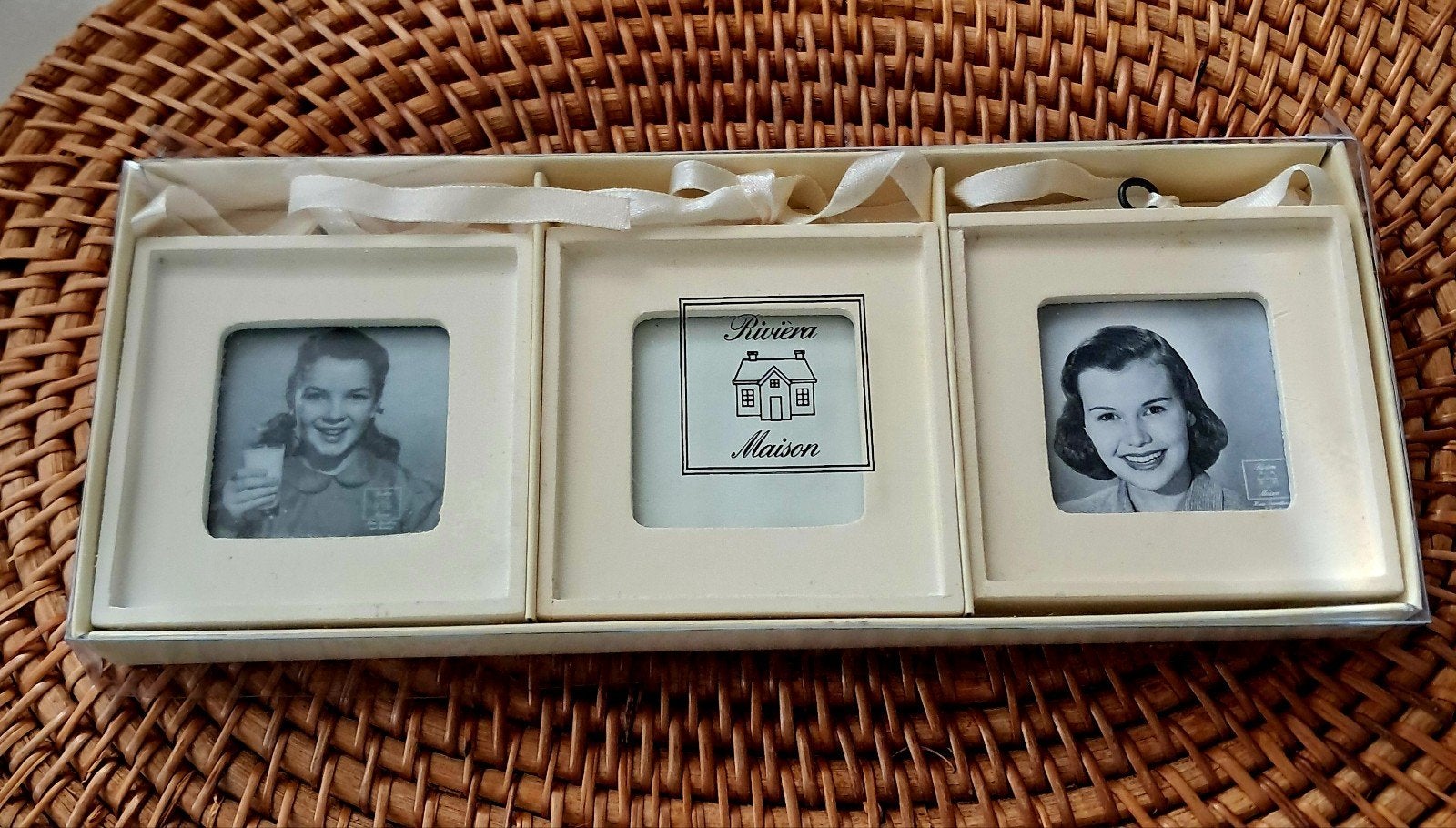 Riviera maison fotolijstjes pasfoto brocante, Ophalen of Verzenden, Nieuw