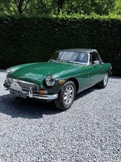 MG B 1.8 USA Raodster 1979 Groen, Auto's, MG, Particulier, B, Open dak, Benzine, Cabriolet, Handgeschakeld, Geïmporteerd, Groen