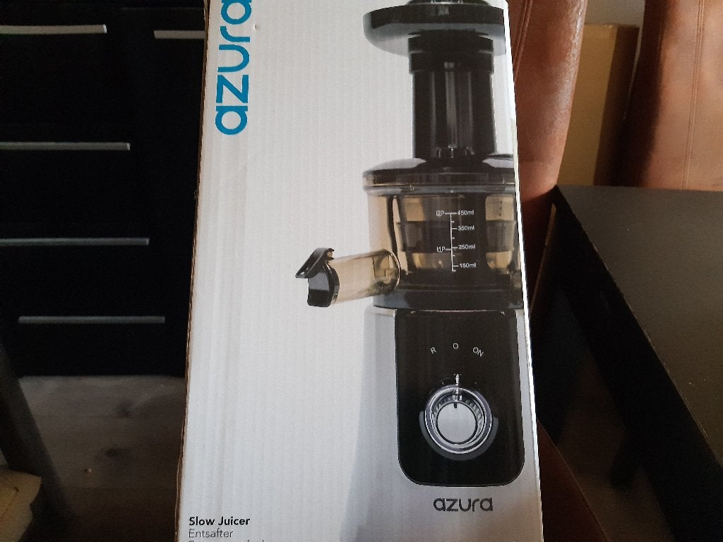 Nieuwe Azura Slowjuicer, Witgoed en Apparatuur, Juicers, Ophalen of Verzenden, Nieuw, Slowjuicer