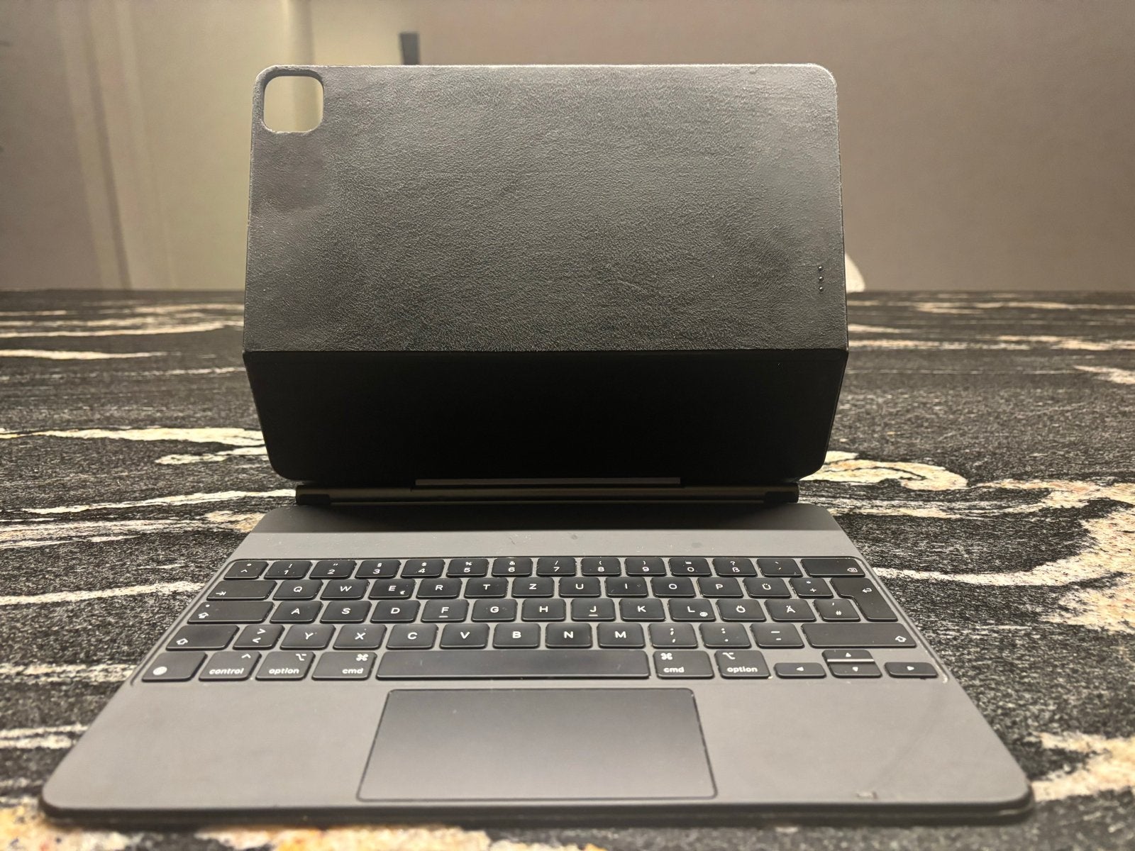 De Magic Keyboard 12,9-inch iPad Pro (4e generatie), Computers en Software, Apple iPads, Ophalen of Verzenden