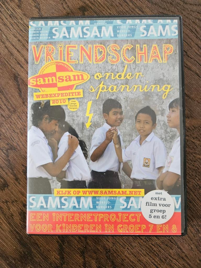 Samsam Webexpeditie 2010: Vriendschap onder spanning DVD, Alle leeftijden, Ophalen of Verzenden, Gebruikt, Educatief