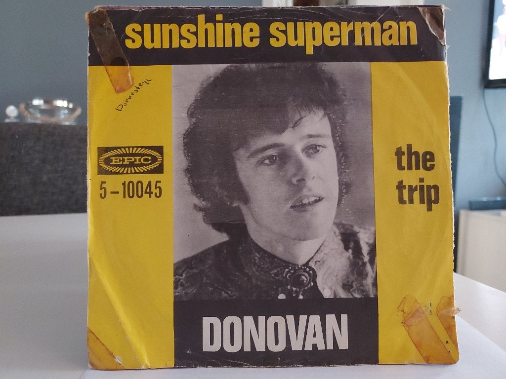 7" Single Donovan - Sunshine Superman / The Trip, Gebruikt, 7 inch, Ophalen of Verzenden, Pop