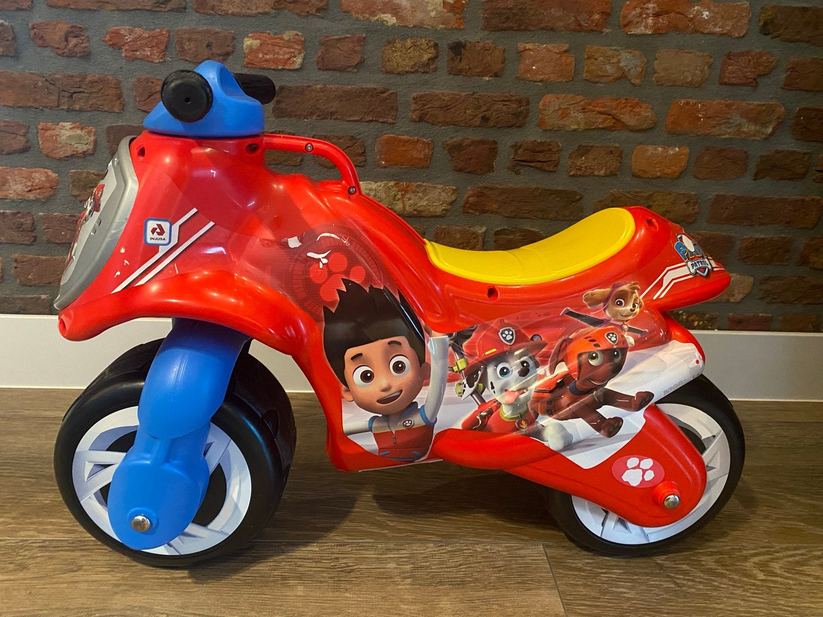 Paw Patrol Loopmotor met Draaghandvat - Vanaf 1,5 Jaar