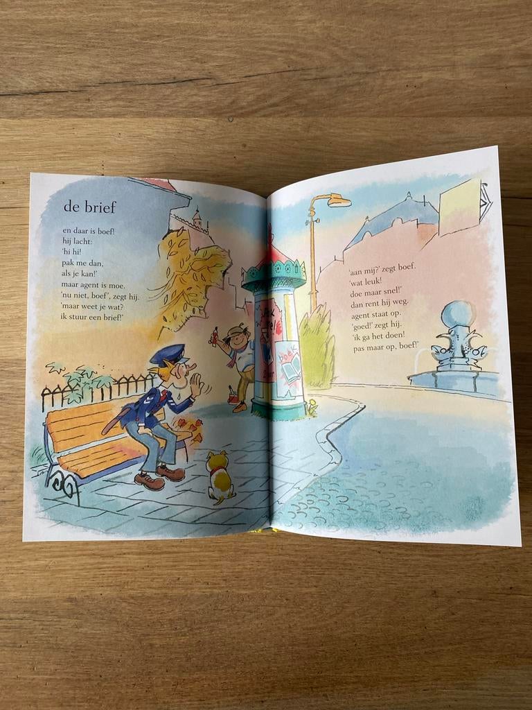 Kinderboek Agent en Boef - Fop-post AVI M3, Boeken, Ophalen, Zo goed als nieuw, Fictie algemeen