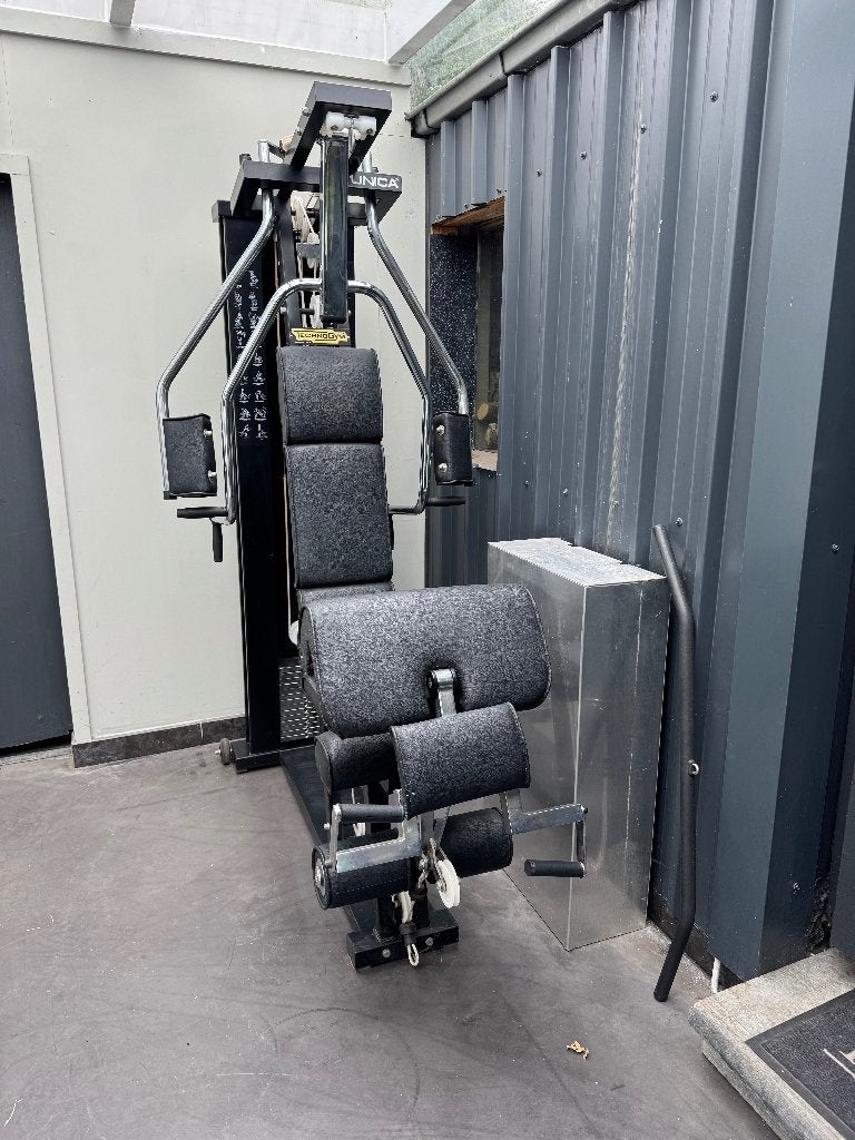 Technogym Unica Krachtstation - Compleet thuisfitness, Benen, Gebruikt, Krachtstation, Ophalen of Verzenden