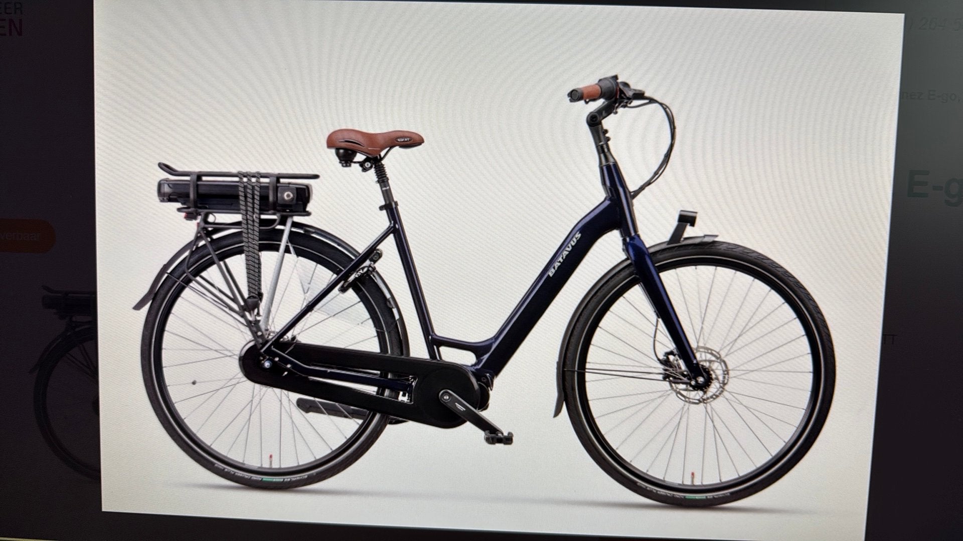 Batavus Finez E-go van 2023 baterij 2025, Gebruikt, Batavus, Ophalen of Verzenden, 47 tot 51 cm