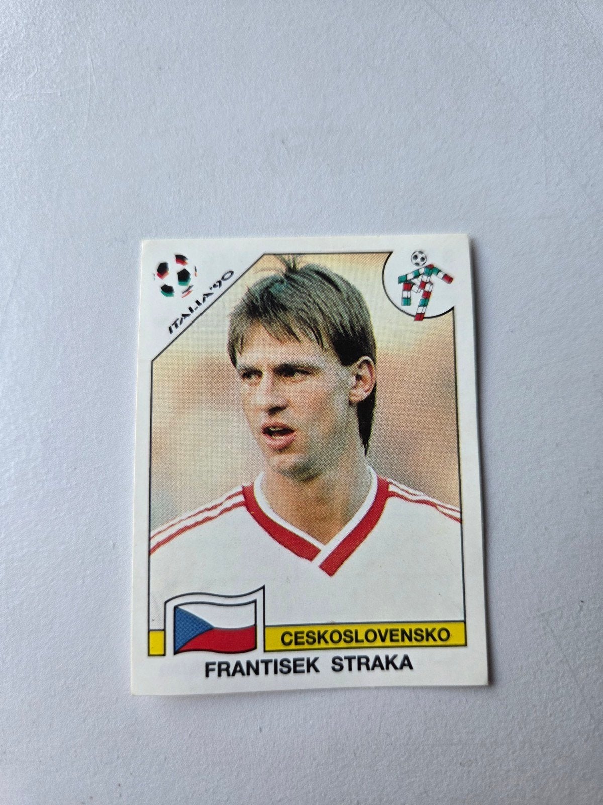 Panini WK 90, Verzamelen, Sportartikelen en Voetbal, Ophalen of Verzenden, Zo goed als nieuw, Buitenlandse clubs, Poster, Plaatje of Sticker