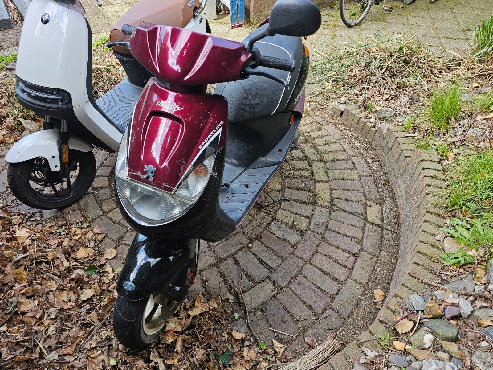 Peugeot Vivacity Scooter - Sportline T.E.A.B., Fietsen en Brommers, Scooters | Peugeot, Gebruikt, Maximaal 45 km/u, Ophalen of Verzenden