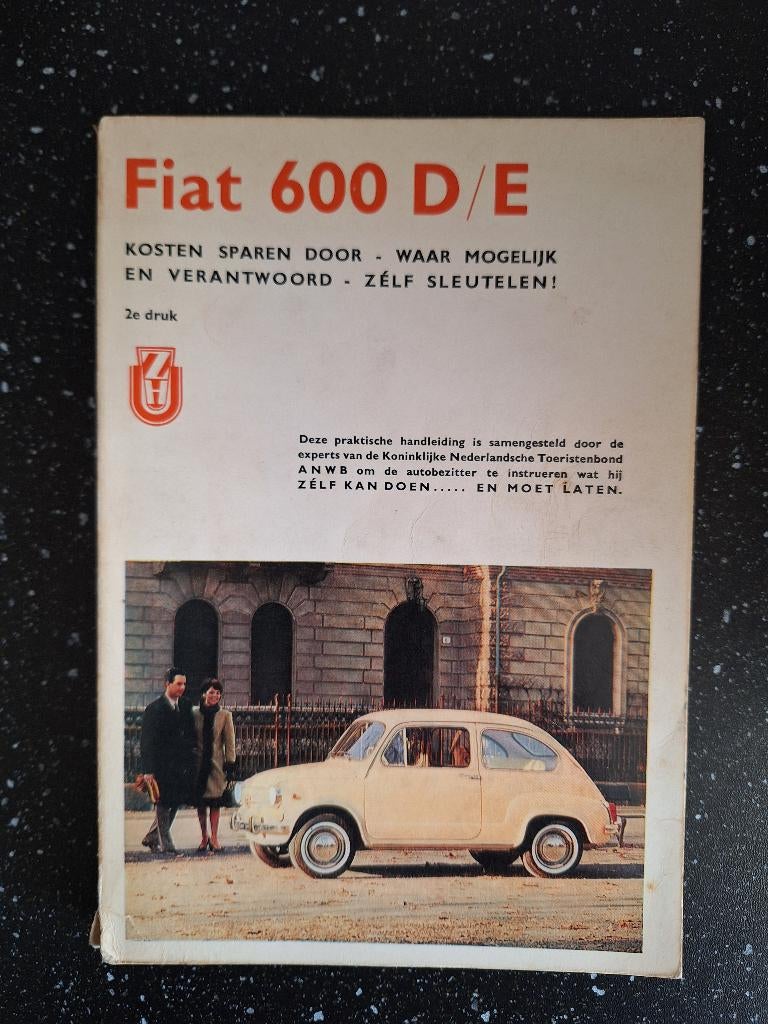Praktische handleiding Fiat 600 D/E, Auto diversen, Handleidingen en Instructieboekjes, Ophalen of Verzenden