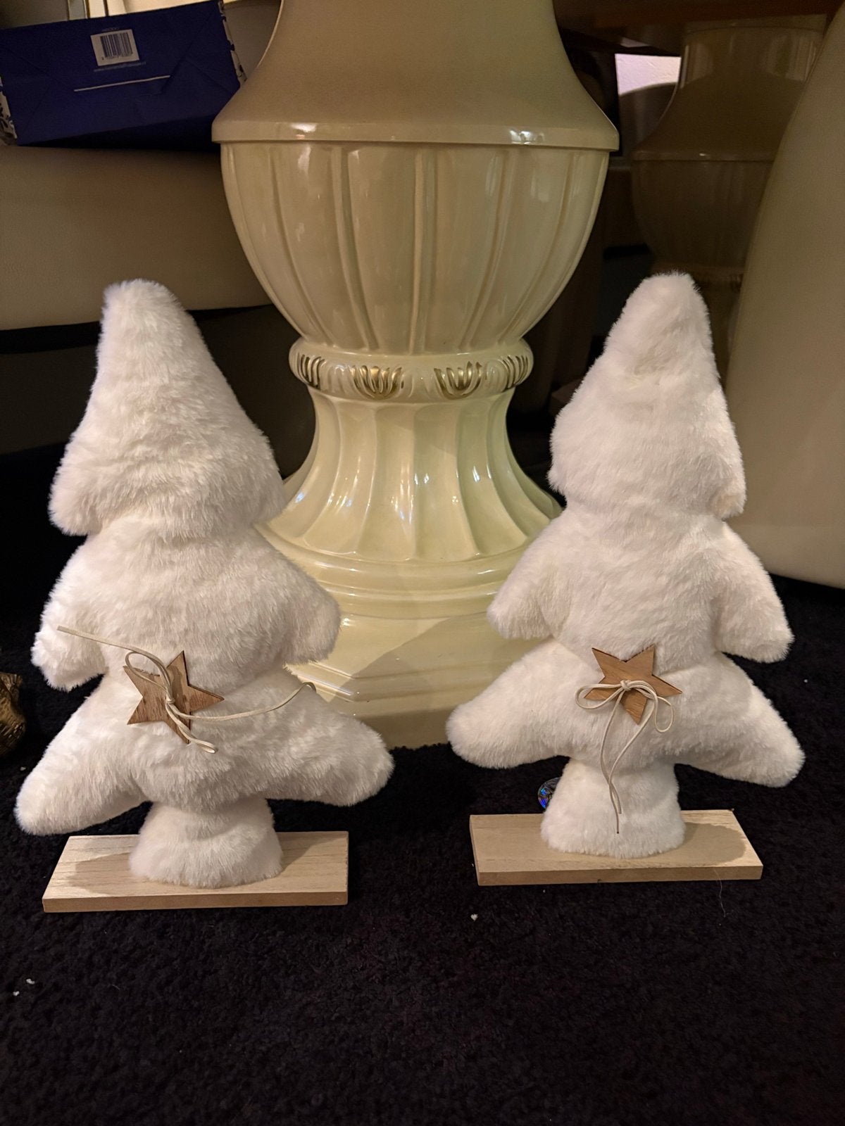 2 leuke kerstbomen van stof, Ophalen of Verzenden