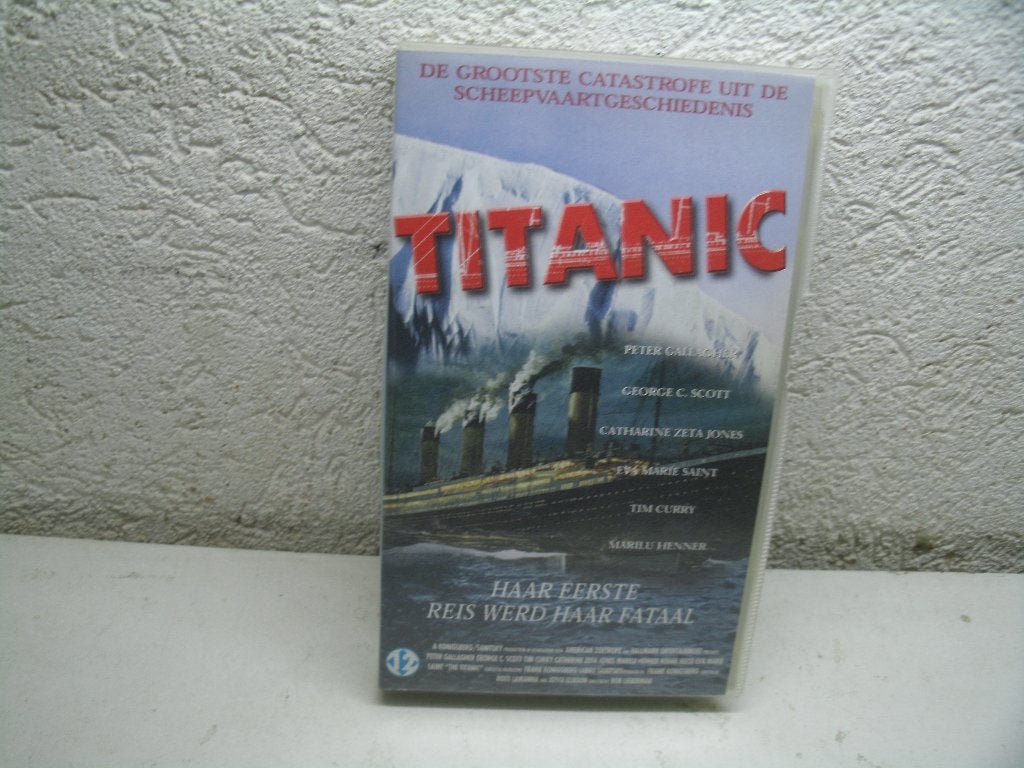 vhs 230b titanic, Alle leeftijden, Ophalen of Verzenden, Zo goed als nieuw, Actie en Avontuur