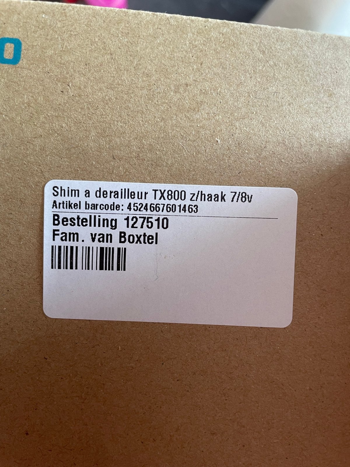 Shimano Tourney TX800 Derailleur 7/8 speed, Ophalen, Nieuw, Derailleur of Ketting