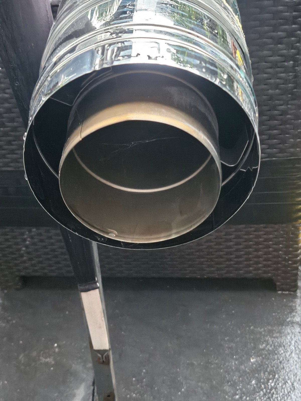 RVS dubbelwandige pijp voor afzuiging/ventilatie, Ophalen