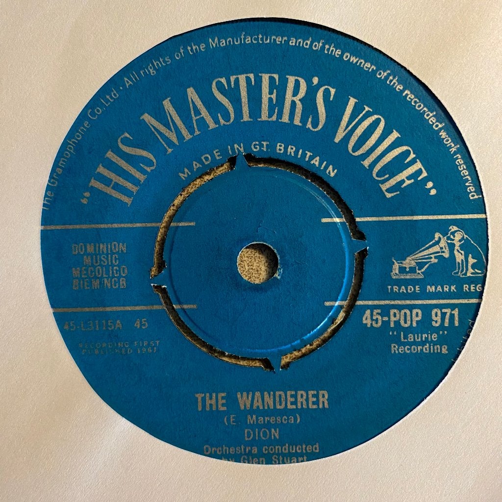 R'n'R: Dion: The Wanderer orig, Overige genres, 7 inch, Ophalen of Verzenden, Zo goed als nieuw